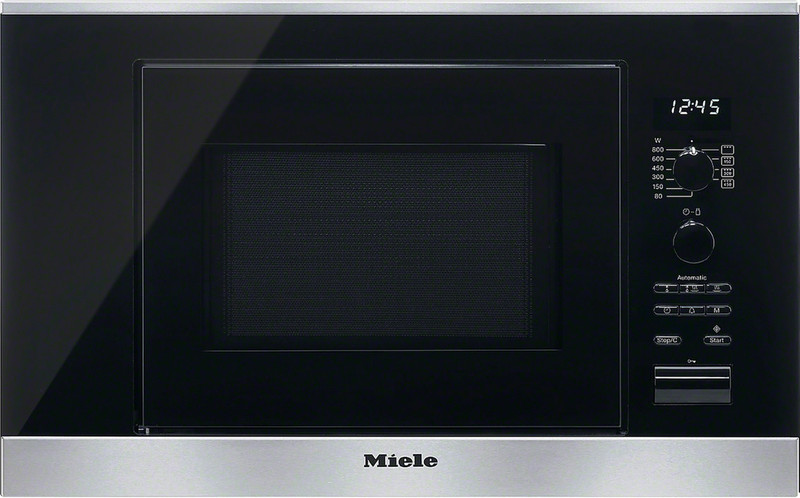 Miele M 6032 SC Встроенный Комбинированная микроволновая печь 17л 800Вт Черный, Нержавеющая сталь