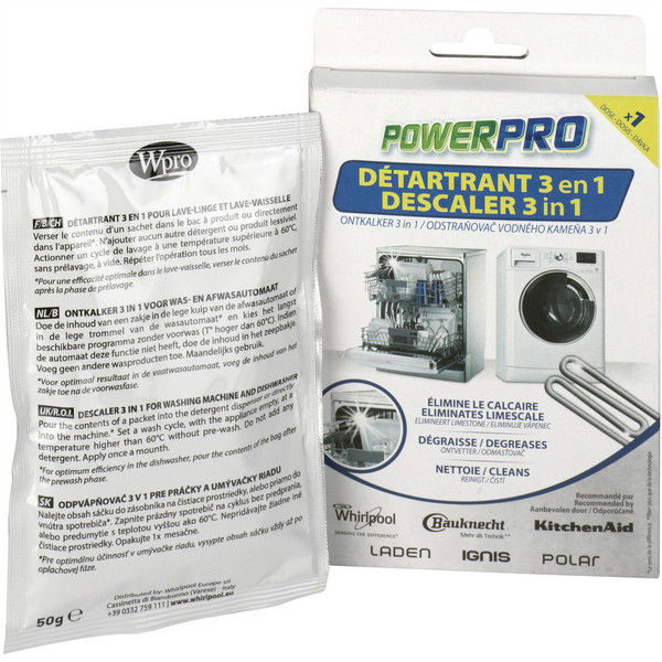 Wpro RowerPro Domestic appliances Powder descaler