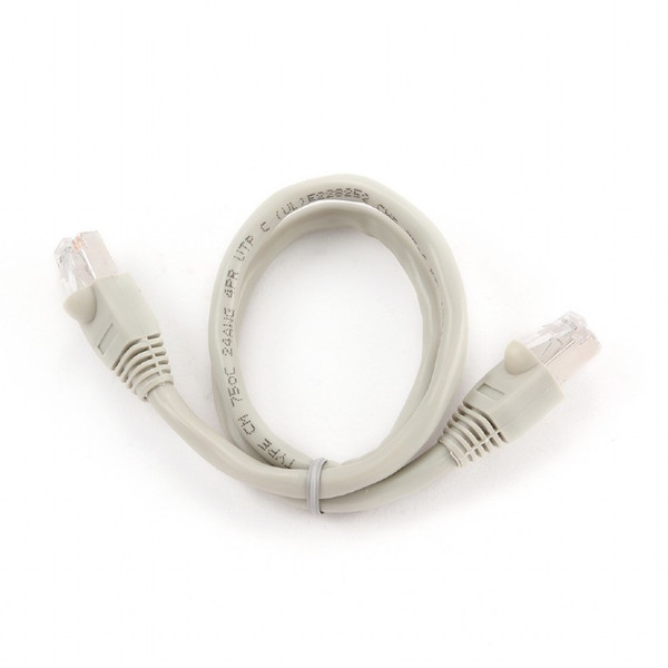 Cablexpert PP6U-0.25M 0.25m Cat6 U/UTP (UTP) White networking cable