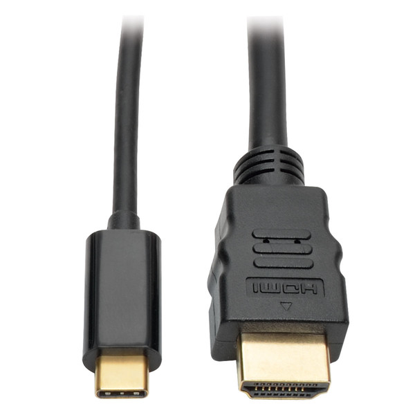 Tripp Lite USB Type-C (USB-C) to HDMI Adapter Cable (M/M), 3840 x 2160 (4K x 2K) @ 30 Hz, 1.83 m