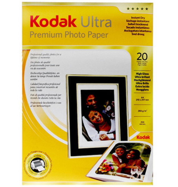 Kodak Ultra Premium Photo 20 - pk Glanz Druckerpapier