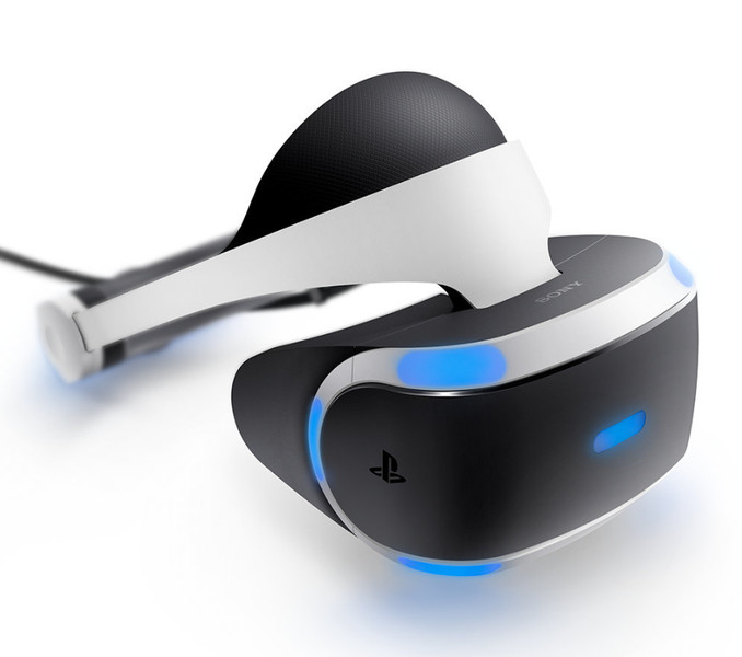 Sony PlayStation VR Dedicated head mounted display 610g Schwarz, Weiß