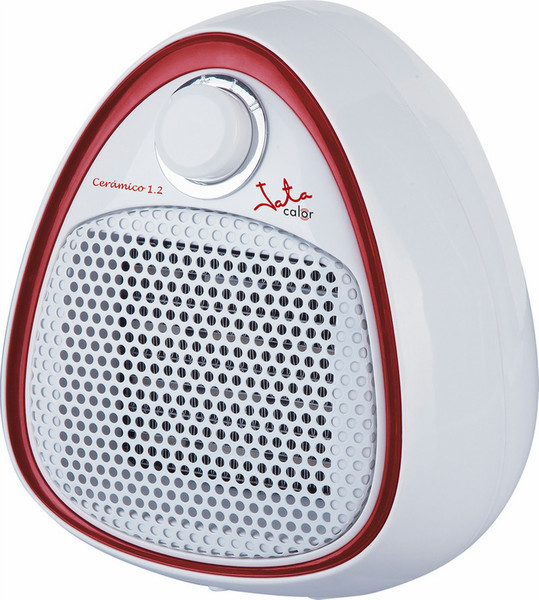JATA TC73 Для помещений 1200Вт Красный, Белый Fan electric space heater электрический обогреватель