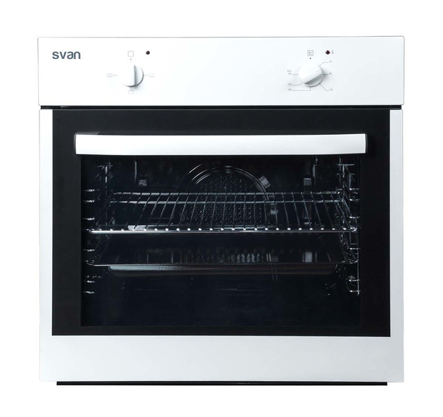 SVAN SVH095B Electric oven 56l A Schwarz, Weiß Backofen