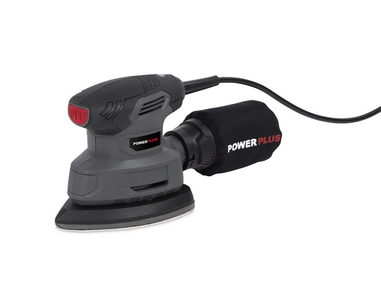 Powerplus POWE40020 Multi sander 140W Black,Grey power sander