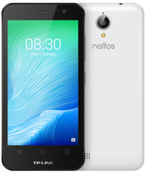 Neffos Y50 Dual SIM 4G 8GB Schwarz, Weiß Smartphone