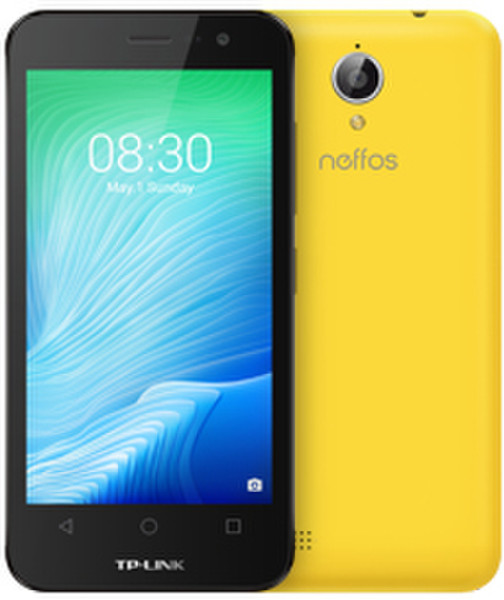 Neffos Y50 Dual SIM 4G 8GB Gelb Smartphone