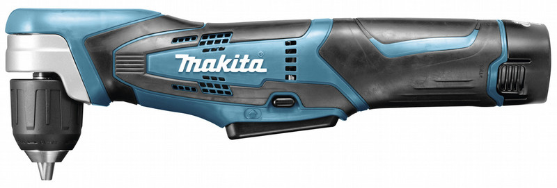 Makita DA331DWE Right-angle drill Литий-ионная (Li-Ion) 1.3А·ч 1100г Черный, Синий аккумуляторная комби-дрель