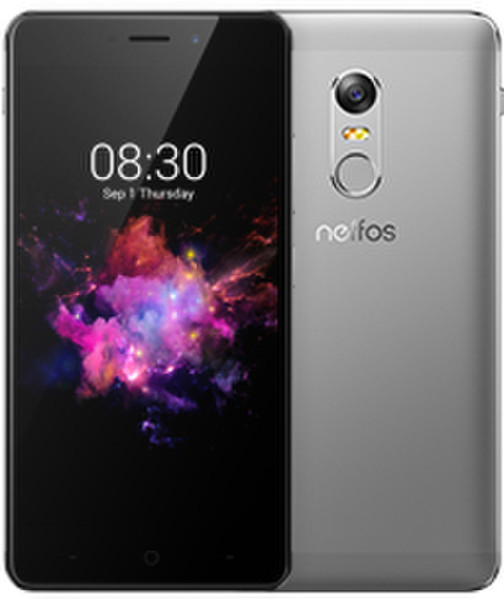 Neffos X1 Две SIM-карты 4G 16ГБ Серый смартфон