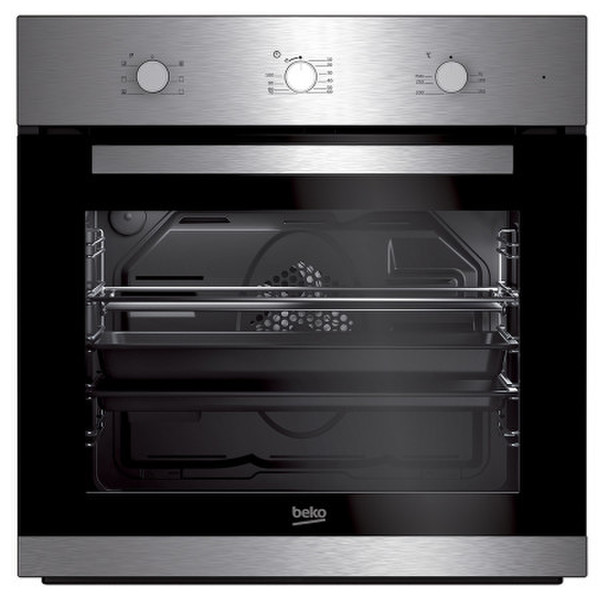 Beko BIE22101X Electric oven 71L 2400W A Black,Stainless steel