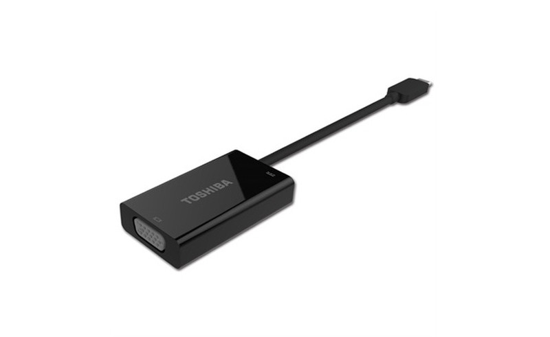 Toshiba PA5270U-1PRP USB C VGA (D-Sub) Black video cable adapter