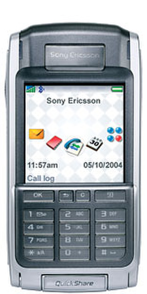 Qtek Sony Ericsson P910i Silver Silver smartphone