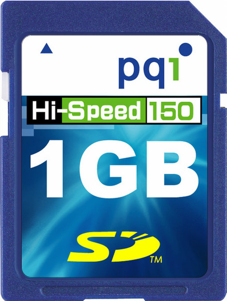 PQI Secure Digital 150x, 1Gb 1GB SD memory card