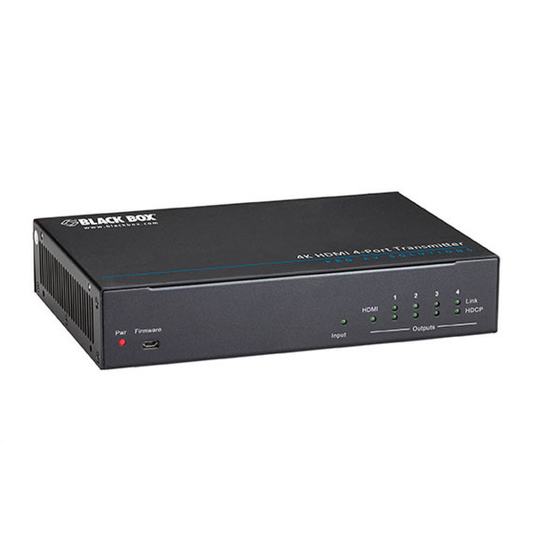 Black Box AVS-HDB-4TX AV transmitter Black AV extender