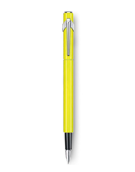 Caran d-Ache Plume Fluo Cartridge filling system Yellow 1pc(s) fountain pen