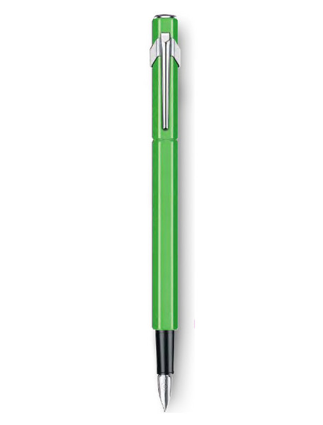 Caran d-Ache Plume Fluo Cartridge filling system Green 1pc(s) fountain pen
