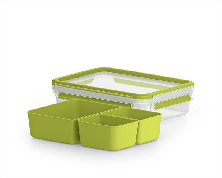 EMSA 518100 Lunch container 1.2l Thermoplastisches Elastomer (TPE) Grün 1Stück(e) Brotdose