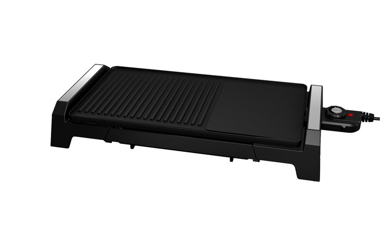 Grunkel BK-G51 Contact grill Tabletop Electric 2200W Black barbecue