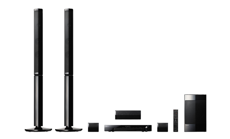 Pioneer MCS-535 5.1channels 1000W 3D Black home cinema system