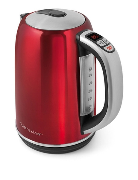 Riviera & Bar Serena 1.7L 2200W Red,Silver electric kettle