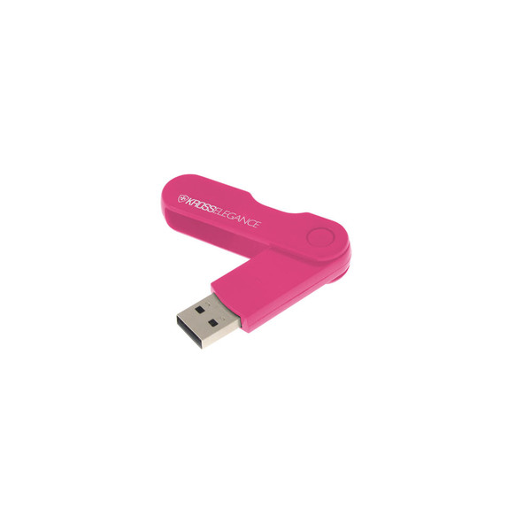 KROSS Elegance Pen Drive Pink 8ГБ USB 2.0 Type-A Розовый USB флеш накопитель