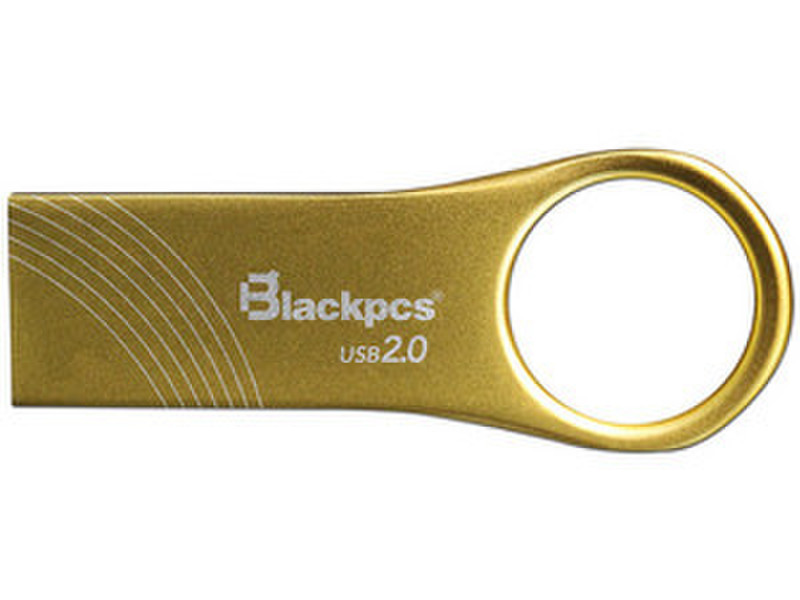 Blackpcs MU2102 128GB USB 2.0 Type-A Gold USB flash drive