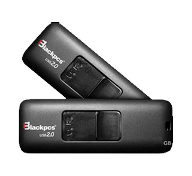 Blackpcs MU2101 64ГБ USB 2.0 Type-A Черный USB флеш накопитель