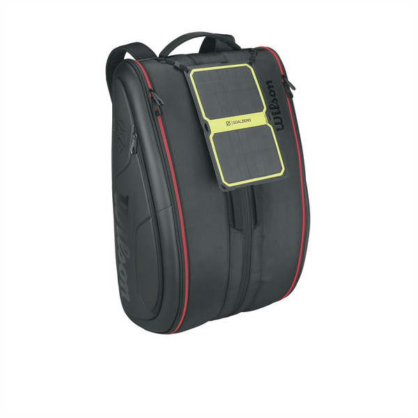 Wilson Sporting Goods Co. Federer Super DNA 12 Pack 110L Black duffel bag