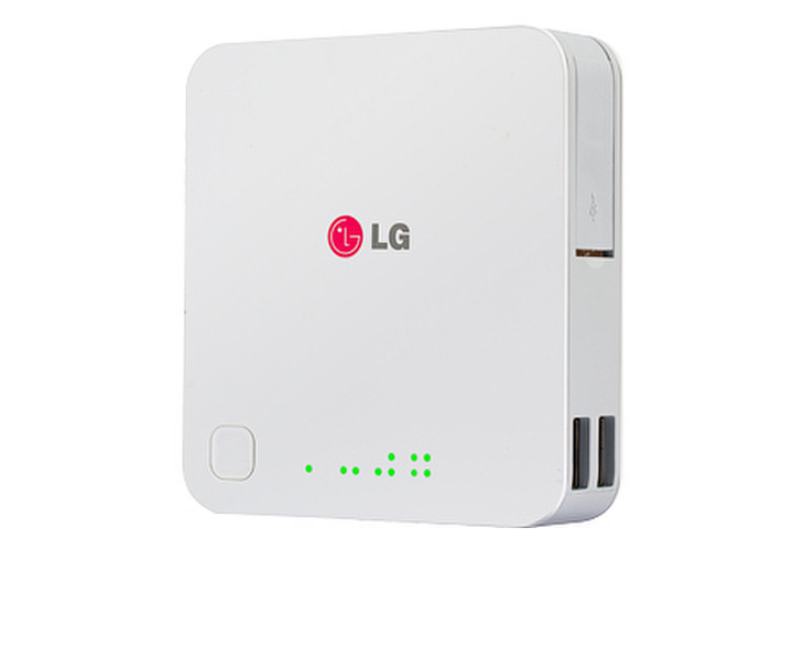 LG BP-410WI Литий-ионная (Li-Ion) 10400мА·ч Белый внешний аккумулятор