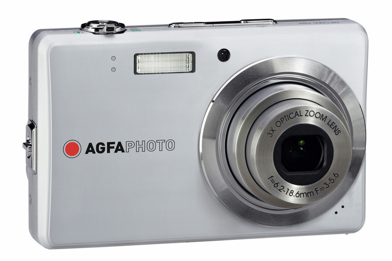 AgfaPhoto OPTIMA 102 Компактный фотоаппарат 12МП CCD 3648 x 2736пикселей Серый