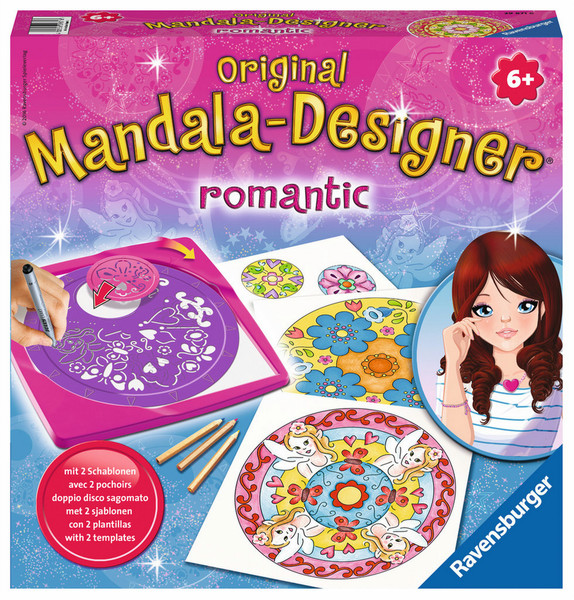 Ravensburger Romantic 2 in 1 Mandala Designer Spirograph für Kinder