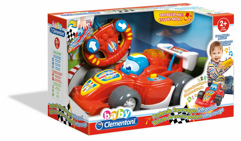 Clementoni Pratende Racewagen Infrarood Kind Junge/Mädchen Lernspielzeug