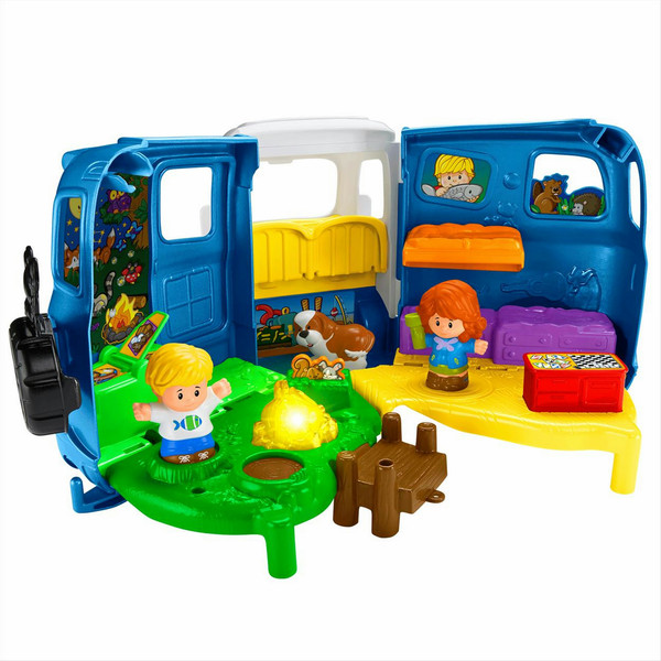 Fisher Price Little People DVD54 Car & racing toy playset