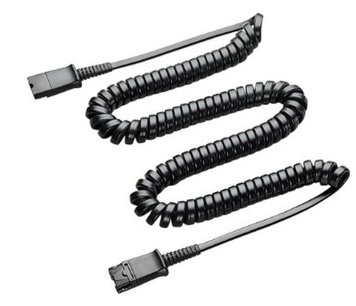Plantronics 38051-03 3м Черный телефонный кабель