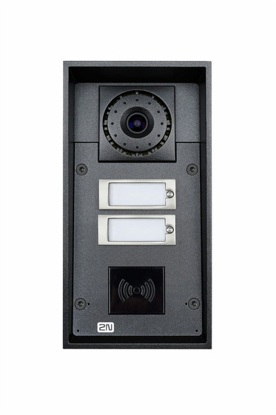 2N Telecommunications EntryCom IP Force Black door intercom system