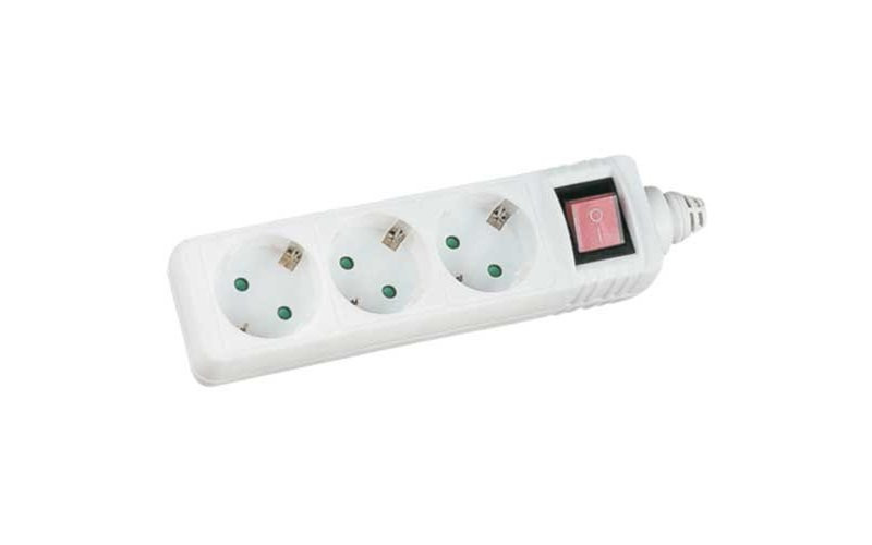 Mercodan 509350015 3AC outlet(s) 1.5m White surge protector