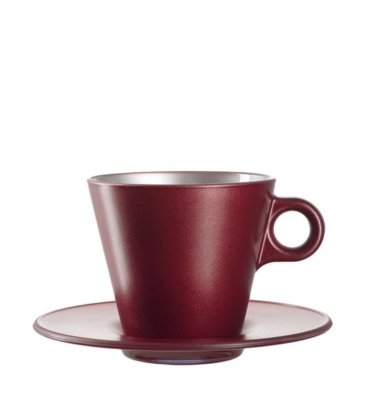 LEONARDO 063874 Red Cappuccino сup cup/mug