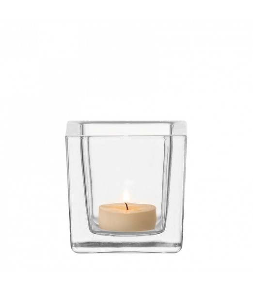 LEONARDO 065190 Glass Transparent candle holder
