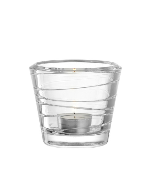 LEONARDO Vario Glass Transparent candle holder