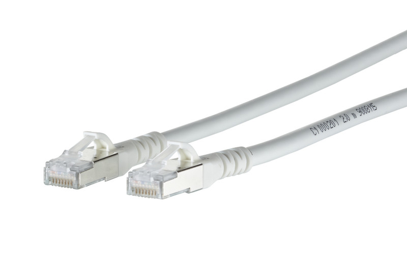 METZ CONNECT 1308451588-E 1.5м Cat6a S/FTP (S-STP) Белый сетевой кабель