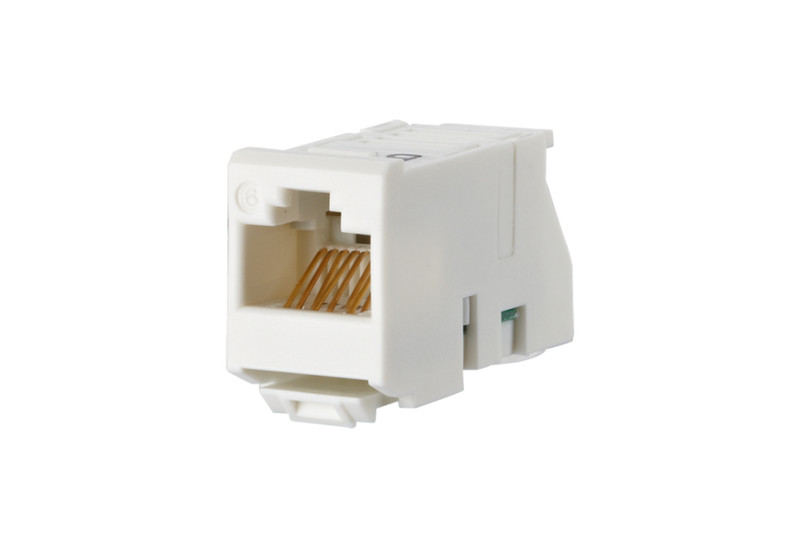 METZ CONNECT 130909-I-B1 RJ-45 White wire connector