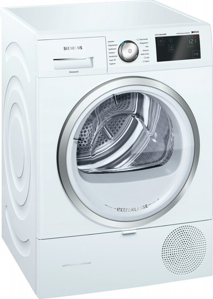 Siemens WT47W680 Freistehend Frontlader 8kg A+++ Weiß Wäschetrockner