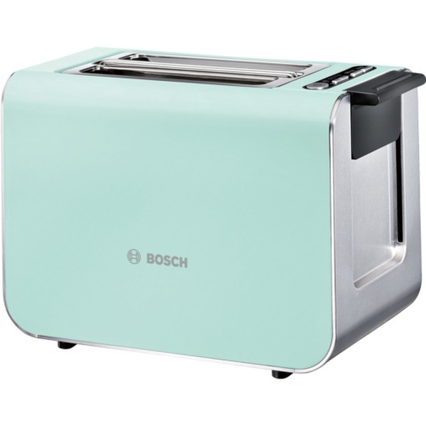 Bosch TAT8612 2slice(s) 860W Blue,Silver toaster