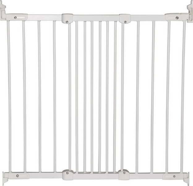 Baby Dan Flexi Fit Metal White baby safety gate