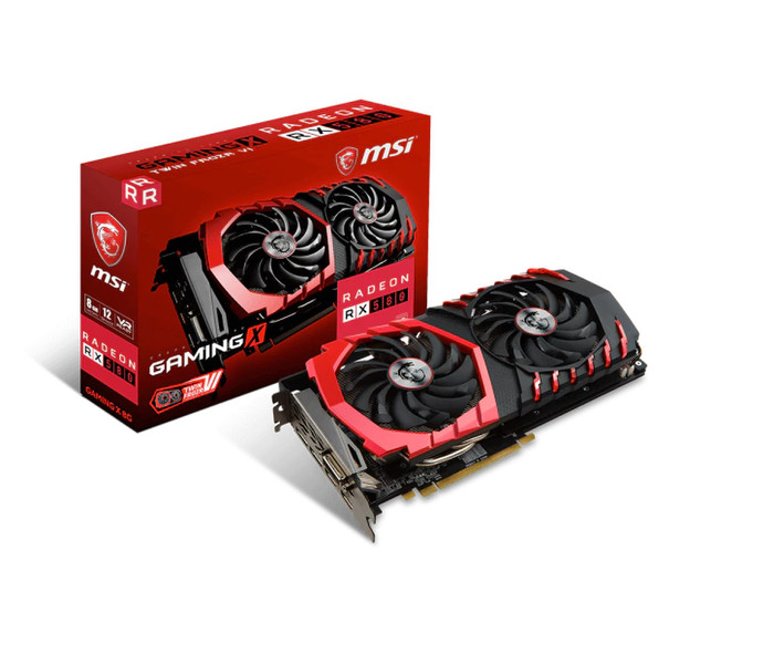 MSI RX 580 GAMING X 8G Radeon RX 580 8GB GDDR5 graphics card