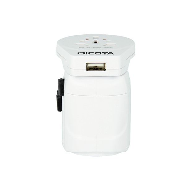 Dicota D31282 Для помещений Белый адаптер питания / инвертор
