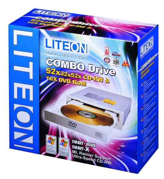 Lite-On 52x 32x 52x + 16x Half-Height COMBO Internal Beige optical disc drive