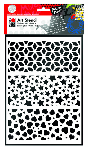 Marabu 028500009 Polyester Art stencil Schablone
