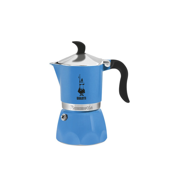 Bialetti Fiammetta Отдельностоящий Руководство Manual drip coffee maker 3чашек Синий