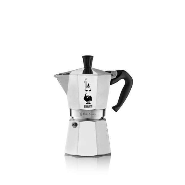 Bialetti Moka Express Отдельностоящий Руководство Manual drip coffee maker 6чашек Серый